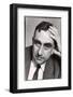 Pensive Portrait of Physicist Edward Teller-Alfred Eisenstaedt-Framed Photographic Print