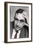 Pensive Portrait of Physicist Edward Teller-Alfred Eisenstaedt-Framed Photographic Print