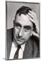 Pensive Portrait of Physicist Edward Teller-Alfred Eisenstaedt-Mounted Photographic Print