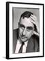 Pensive Portrait of Physicist Edward Teller-Alfred Eisenstaedt-Framed Photographic Print