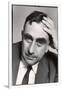 Pensive Portrait of Physicist Edward Teller-Alfred Eisenstaedt-Framed Photographic Print