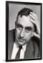 Pensive Portrait of Physicist Edward Teller-Alfred Eisenstaedt-Framed Photographic Print