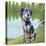 Pensive Puppy-Kim Curinga-Stretched Canvas