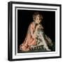 "Pensive Woman,"February 9, 1924-Pearl L. Hill-Framed Giclee Print