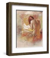 Pensive-Joani-Framed Art Print