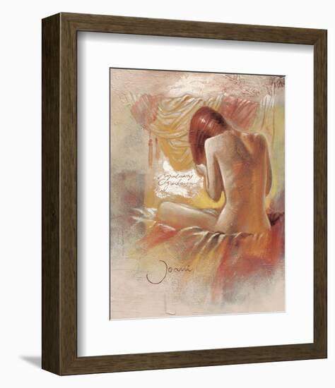 Pensive-Joani-Framed Art Print