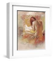 Pensive-Joani-Framed Art Print