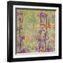 Penstemon and Poppies-Ken Bremer-Framed Giclee Print