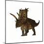 Pentaceratops, a Herbivorous Dinosaur from the Cretaceous Period-null-Mounted Art Print