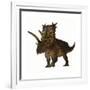 Pentaceratops, a Herbivorous Dinosaur from the Cretaceous Period-null-Framed Art Print