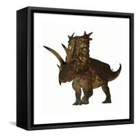 Pentaceratops, a Herbivorous Dinosaur from the Cretaceous Period-null-Framed Stretched Canvas