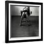 Pentacon Six Camera Shot of Topless Woman in Fishnet Stockings-Rafal Bednarz-Framed Photographic Print