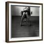 Pentacon Six Camera Shot of Topless Woman in Fishnet Stockings-Rafal Bednarz-Framed Photographic Print