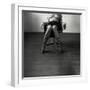 Pentacon Six Camera Shot of Topless Woman in Fishnet Stockings-Rafal Bednarz-Framed Photographic Print