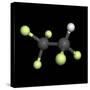 Pentafluoroethane Molecule-Friedrich Saurer-Stretched Canvas
