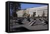 Pentagon Memorial Honoring the 184 People Killed in the 9/11 Terrorist Attacks-null-Framed Stretched Canvas