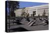 Pentagon Memorial Honoring the 184 People Killed in the 9/11 Terrorist Attacks-null-Stretched Canvas