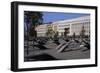 Pentagon Memorial Honoring the 184 People Killed in the 9/11 Terrorist Attacks-null-Framed Photo