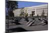 Pentagon Memorial Honoring the 184 People Killed in the 9/11 Terrorist Attacks-null-Mounted Photo