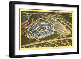 Pentagon, Washington D.C.-null-Framed Art Print