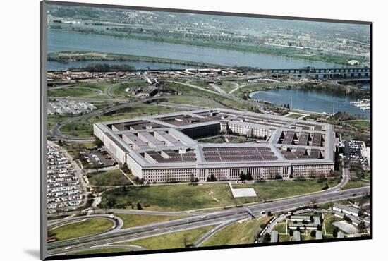 Pentagon-null-Mounted Photographic Print