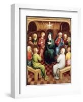 Pentecost, 1450-null-Framed Giclee Print