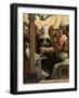 Pentecost, 1514-19 (Painting)-Juan de Flandes-Framed Giclee Print