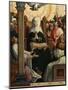 Pentecost, 1514-19 (Painting)-Juan de Flandes-Mounted Giclee Print