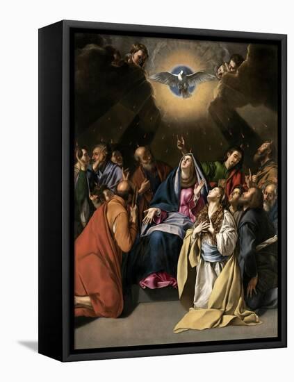 Pentecost, 1615-1620-Juan Bautista Mayno-Framed Stretched Canvas