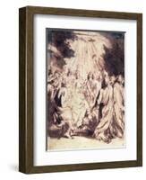 Pentecost, 1620-1-Sir Anthony Van Dyck-Framed Giclee Print