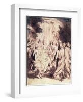 Pentecost, 1620-1-Sir Anthony Van Dyck-Framed Giclee Print