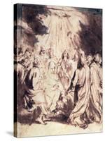 Pentecost, 1620-1-Sir Anthony Van Dyck-Stretched Canvas