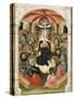 Pentecost, Altarpiece Fragment, 1437-1445-Blasco De Granen-Stretched Canvas