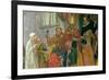 Pentecost, Detail, from the Apse of the Church, 1934-Maurice Denis-Framed Giclee Print