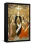 Pentecost, Verdu Retable, 1430-61, Llieda School, Detail-Jaime Ferrer-Framed Stretched Canvas