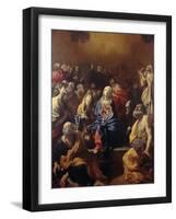 Pentecost-Giovanni Lanfranco-Framed Giclee Print