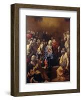 Pentecost-Giovanni Lanfranco-Framed Giclee Print