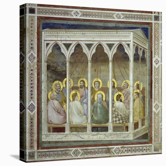 Pentecost-Giotto di Bondone-Stretched Canvas