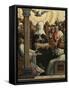 Pentecost-Juan de Flandes-Framed Stretched Canvas