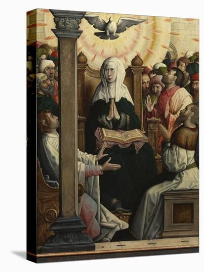 Pentecost-Juan de Flandes-Stretched Canvas