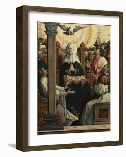 Pentecost-Juan de Flandes-Framed Giclee Print