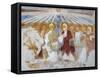 Pentecost-German School-Framed Stretched Canvas