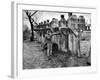 Pentecostal Zealot Harrison Mayes Standing with Religious Signs Made and Posted-Carl Mydans-Framed Photographic Print