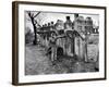 Pentecostal Zealot Harrison Mayes Standing with Religious Signs Made and Posted-Carl Mydans-Framed Photographic Print