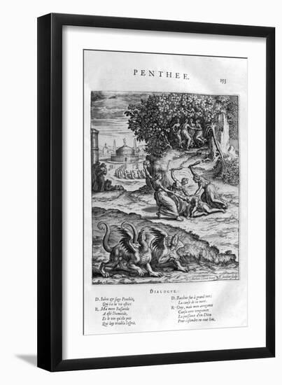 Pentheus, 1615-Leonard Gaultier-Framed Giclee Print