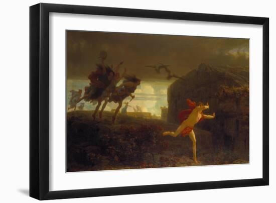 Pentheus, Being Chased by the Maenads-Marc Charles Gabriel Gleyre-Framed Giclee Print