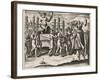 Pentheus, King of Thebes Opposes, The Orgiastic Cult of Bacchus-J. Briot-Framed Photographic Print