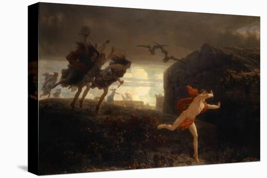Pentheus Pursued by the Maenads, 1864-Charles Gleyre-Stretched Canvas