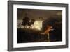 Pentheus Pursued by the Maenads, 1864-Charles Gleyre-Framed Giclee Print