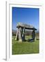 Pentre Ifan Burial Chamber, Preseli Hills, Pembrokeshire, Wales, United Kingdom, Europe-Billy Stock-Framed Photographic Print